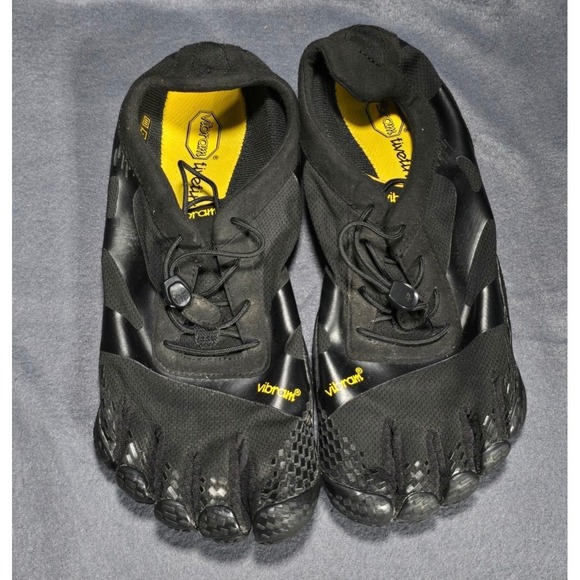 Vibram FiveFingers KSO Black Minimalist Trail Running Shoes Barefoot Mens US10.5 - Picture 1 of 8